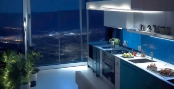 Cocina empotrada moderna