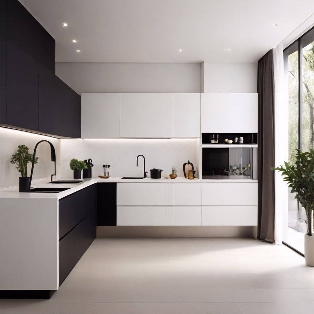 Diseño y Fabricación de Cocina Moderna Pequeña 5