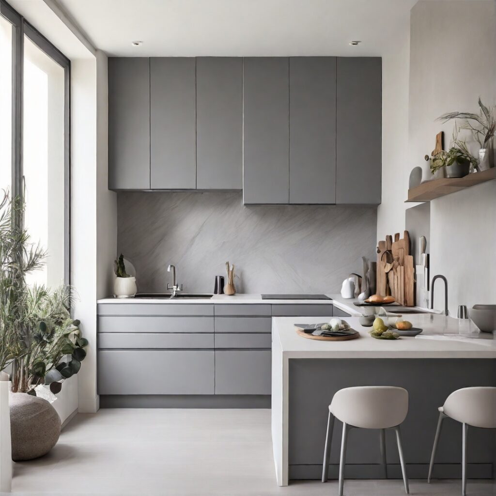 Diseño y Fabricación de Cocina Moderna Pequeña8