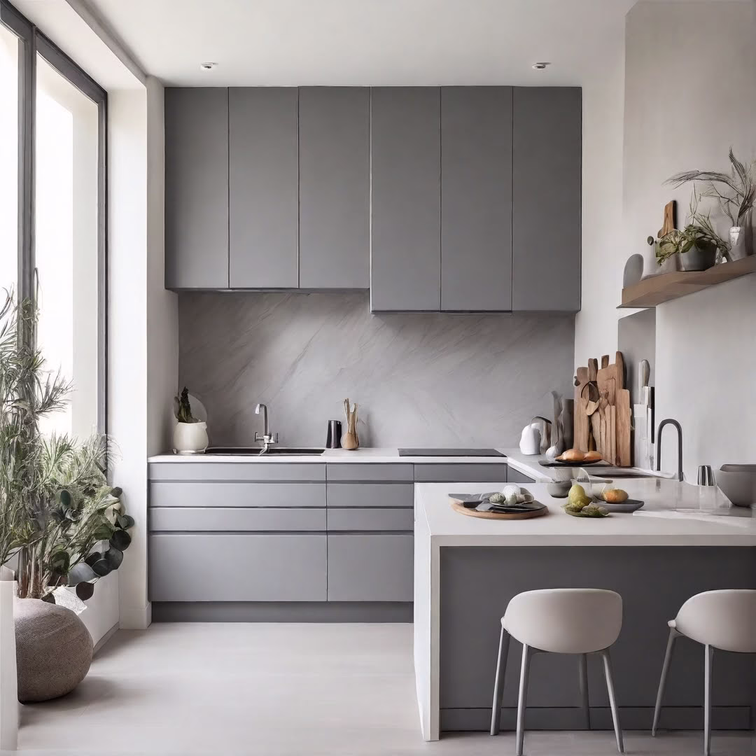 Diseño y Fabricación de Cocina Moderna Pequeña8