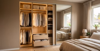 Optimiza el espacio: closet modernos para cuartos pequeños
