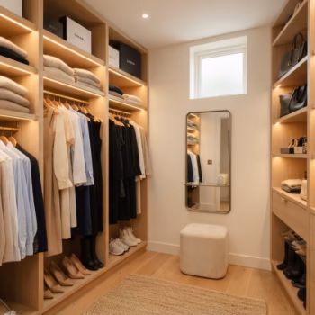 Convertimos un closet pequeño de 2×2 en un vestidor de revista